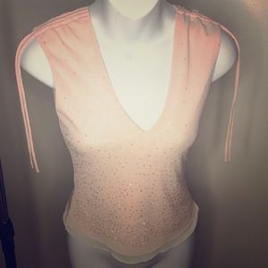 Express Jeweled Sleeveless Blouse